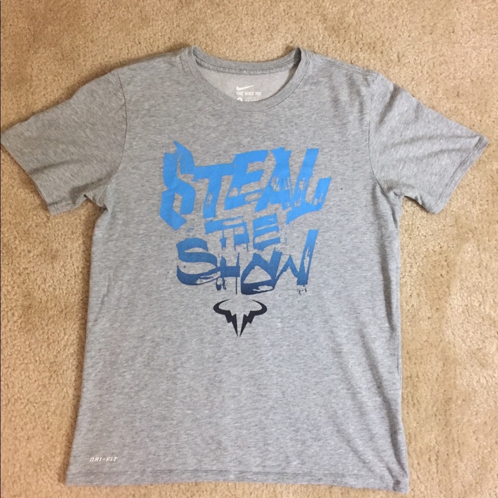 Nike Tennis Rafael Nadal T-shirt - Medium